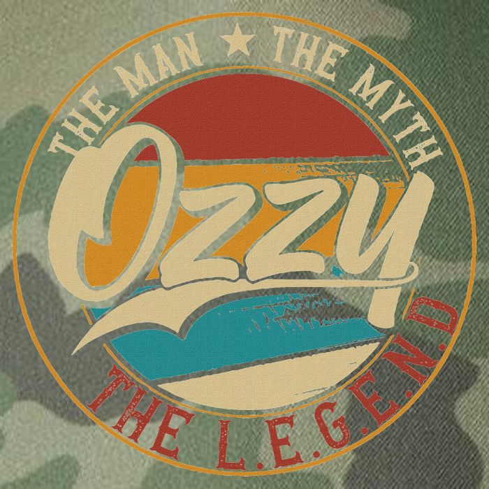 Ozzy The Man The Myth The Legend Legacy Tie Dye Trucker Hat