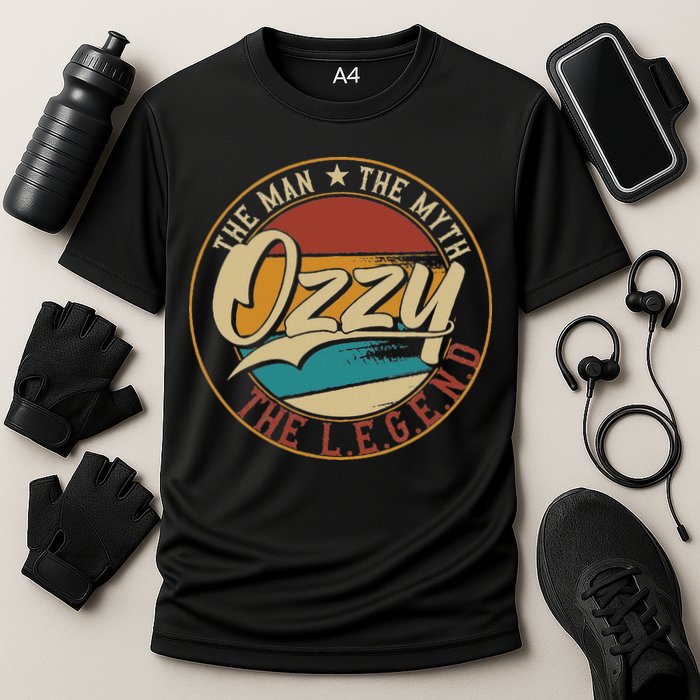 Ozzy The Man The Myth The Legend Performance Shirt