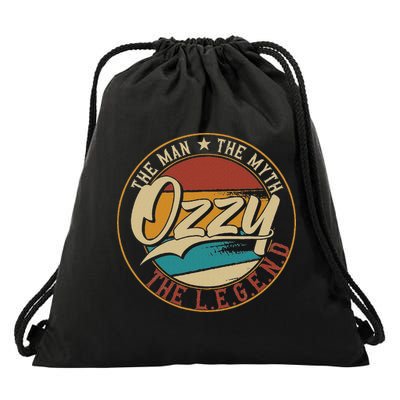 Ozzy The Man The Myth The Legend Drawstring Bag