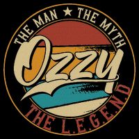 Ozzy The Man The Myth The Legend Drawstring Bag