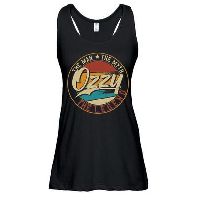 Ozzy The Man The Myth The Legend Ladies Essential Flowy Tank