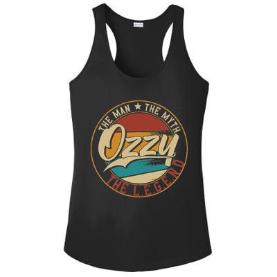 Ozzy The Man The Myth The Legend Ladies PosiCharge Competitor Racerback Tank