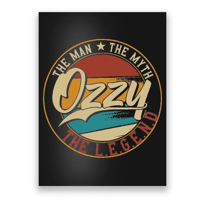 Ozzy The Man The Myth The Legend Poster