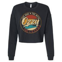 Ozzy The Man The Myth The Legend Cropped Pullover Crew