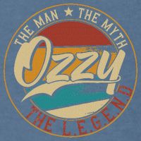Ozzy The Man The Myth The Legend Garment-Dyed Sweatshirt