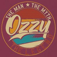 Ozzy The Man The Myth The Legend 16oz Travel Tumbler