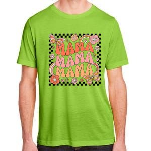 One Thankful Mama Leopard Fall Cute Thanksgiving Adult ChromaSoft Performance T-Shirt