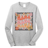 One Thankful Mama Leopard Fall Cute Thanksgiving Long Sleeve Shirt