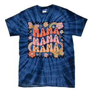 One Thankful Mama Leopard Fall Cute Thanksgiving Tie-Dye T-Shirt