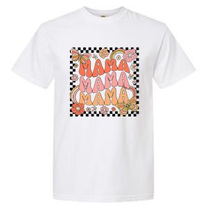 One Thankful Mama Leopard Fall Cute Thanksgiving Garment-Dyed Heavyweight T-Shirt