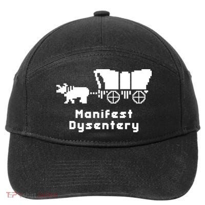 Oregon Trail Manifest Dysentery 7-Panel Snapback Hat