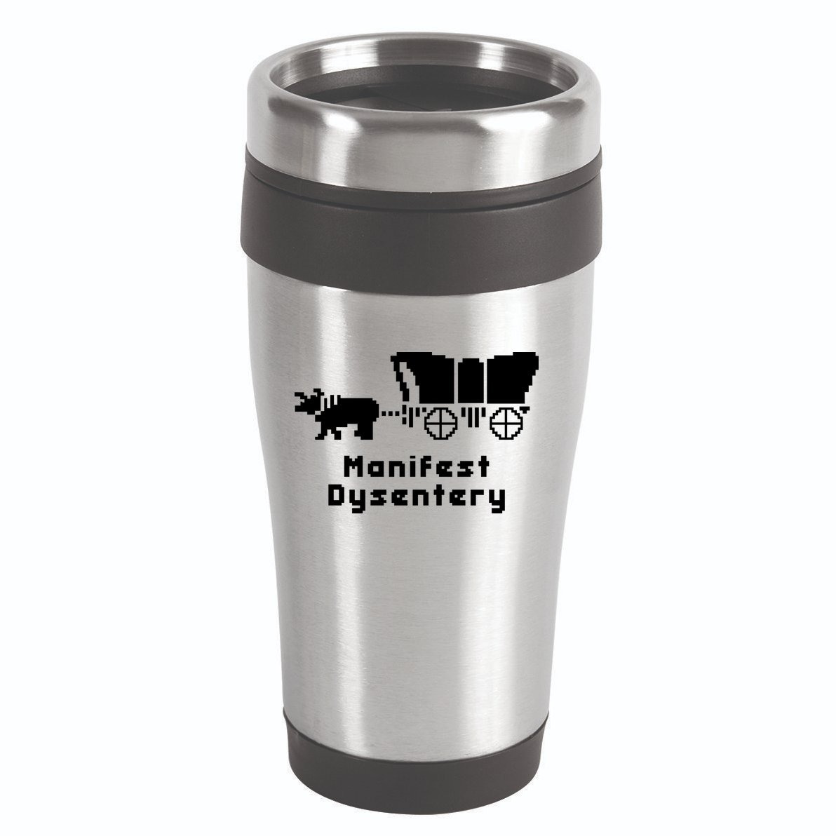 Oregon Trail Manifest Dysentery 16oz Travel Tumbler