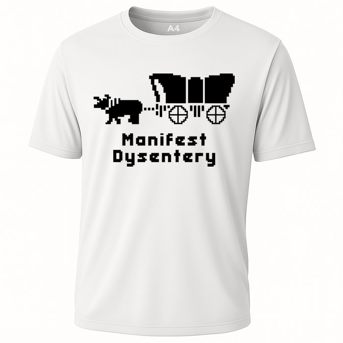 Oregon Trail Manifest Dysentery Cooling Performance Crew T-Shirt