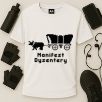 Oregon Trail Manifest Dysentery Cooling Performance Crew T-Shirt