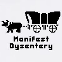 Oregon Trail Manifest Dysentery Cooling Performance Crew T-Shirt