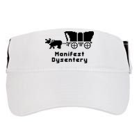 Oregon Trail Manifest Dysentery Adult Drive Performance Visor