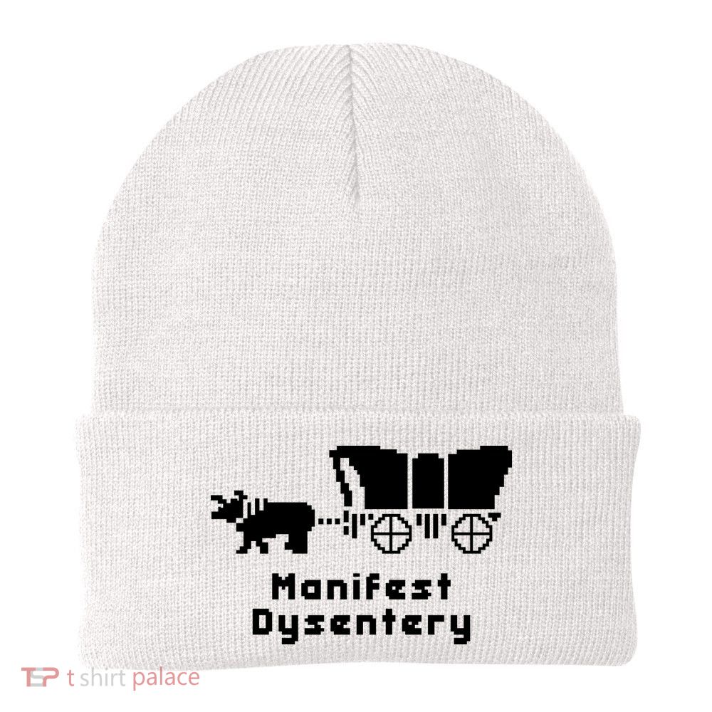 Oregon Trail Manifest Dysentery Beanie