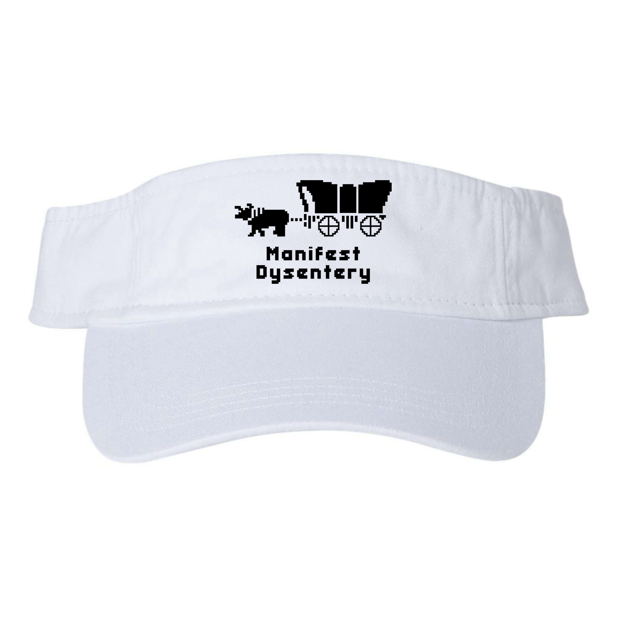 Oregon Trail Manifest Dysentery Visor