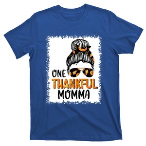 One Thankful Momma Fall Appreciation Gift T-Shirt