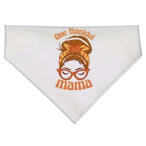 One Thankful Mama Autumn Festive Hair Bun USA-Made Doggie Bandana