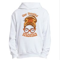 One Thankful Mama Autumn Festive Hair Bun Urban Pullover Hoodie