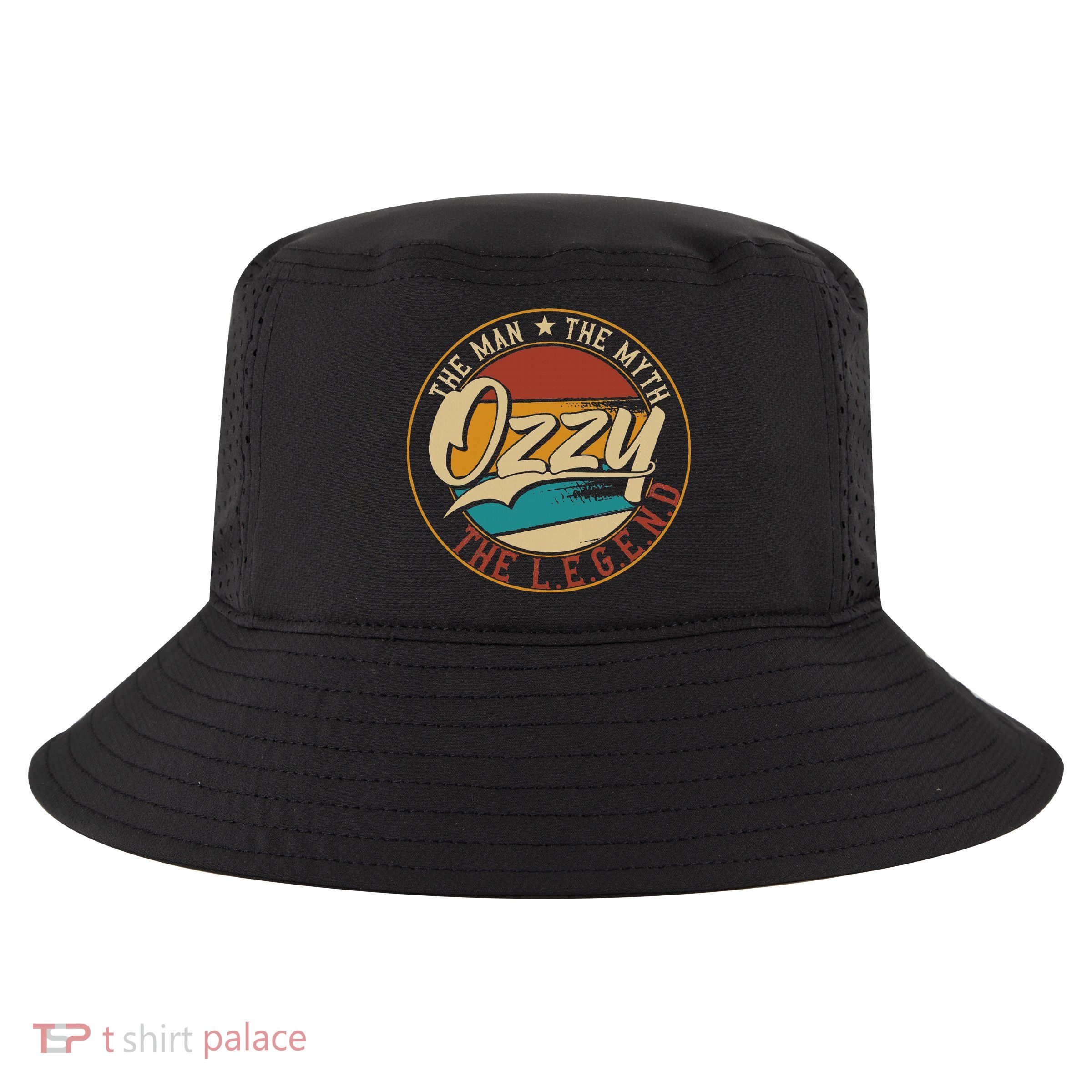 Ozzy The man the myth the legend Cool Comfort Performance Bucket Hat