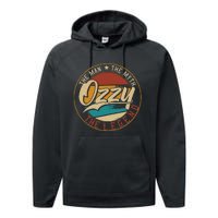 Ozzy The man the myth the legend Performance Fleece Hoodie