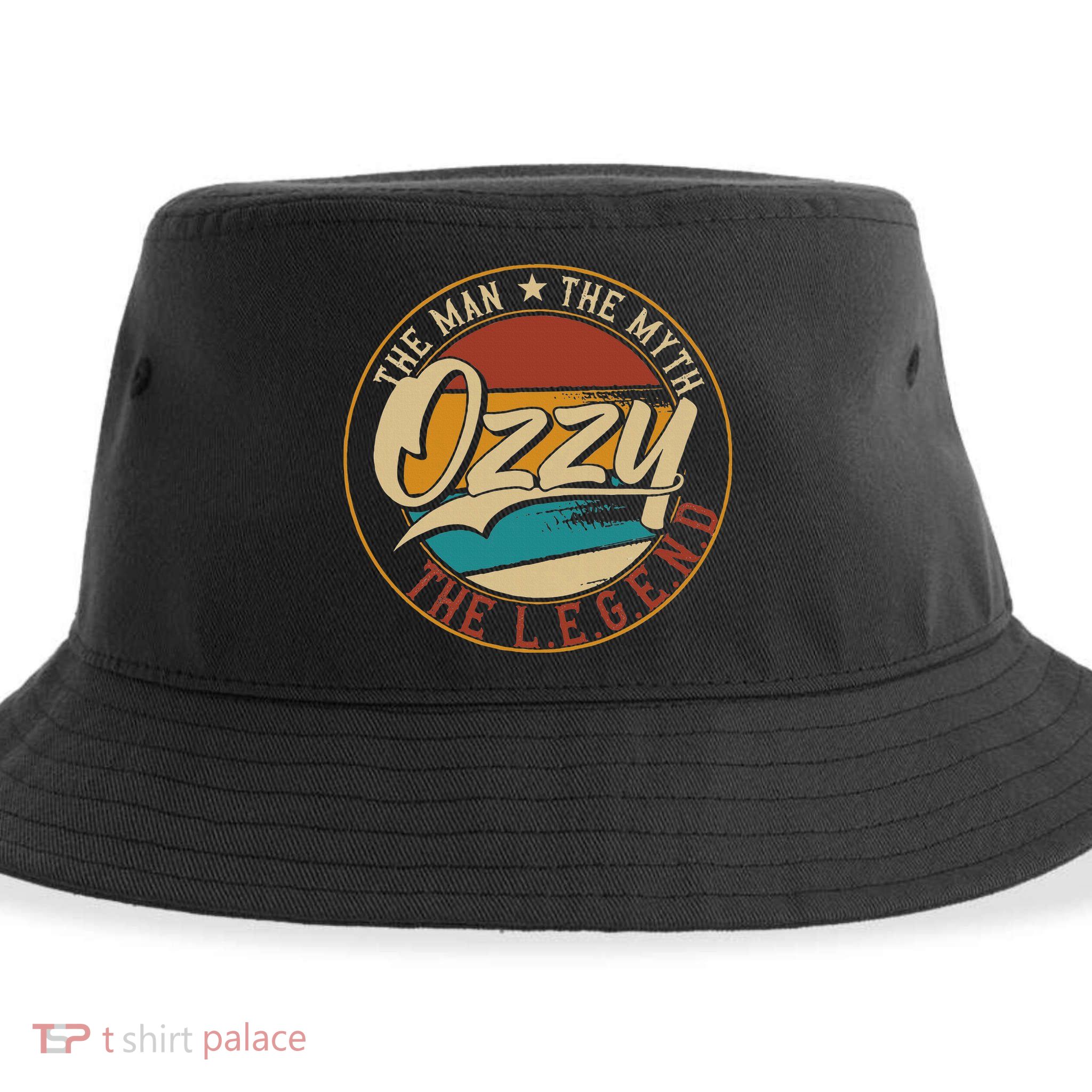 Ozzy The man the myth the legend Sustainable Bucket Hat