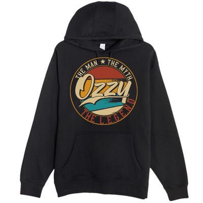 Ozzy The man the myth the legend Premium Pullover Hoodie