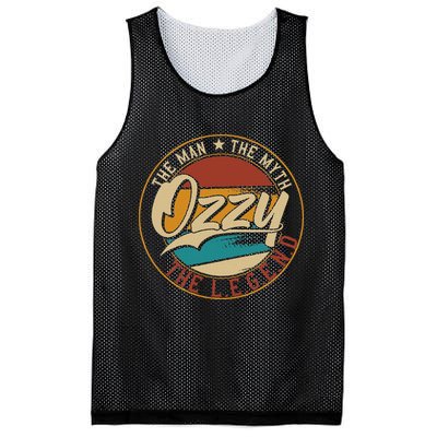 Ozzy The man the myth the legend Mesh Reversible Basketball Jersey Tank