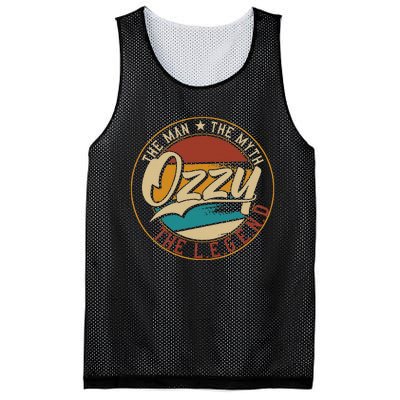 Ozzy The man the myth the legend Mesh Reversible Basketball Jersey Tank