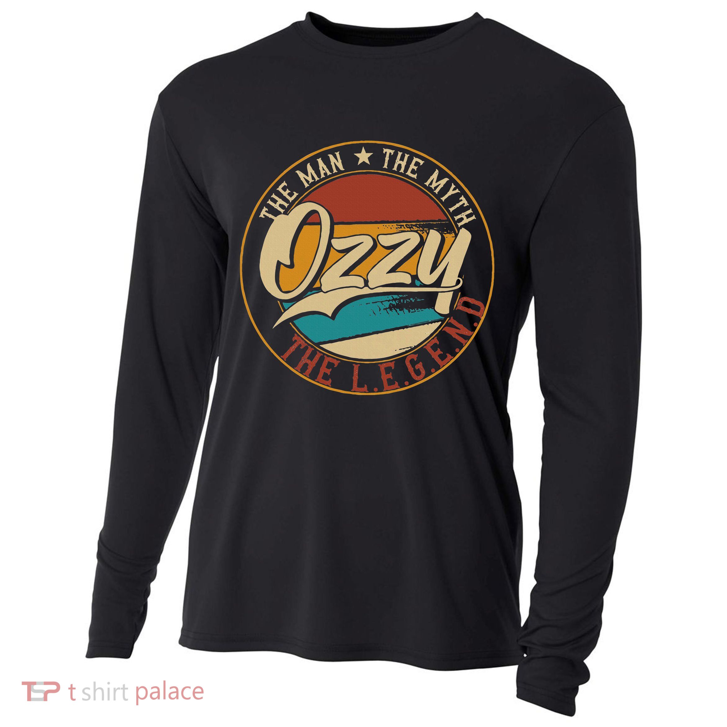 Ozzy The man the myth the legend Cooling Performance Long Sleeve Crew
