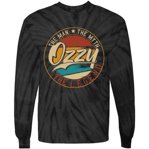 Ozzy The man the myth the legend Tie-Dye Long Sleeve Shirt