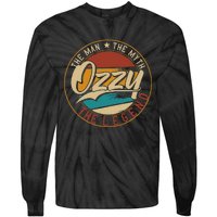 Ozzy The man the myth the legend Tie-Dye Long Sleeve Shirt