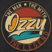 Ozzy The man the myth the legend Golf Towel
