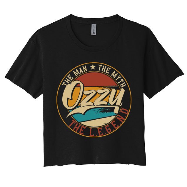Ozzy The man the myth the legend Crop Top