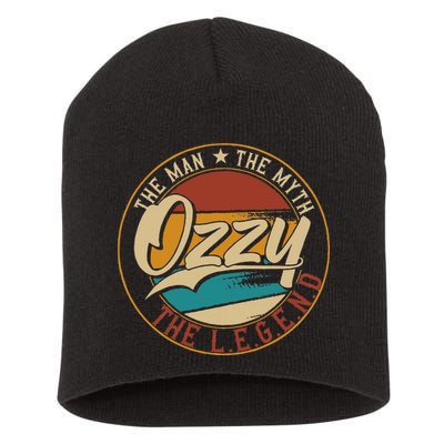 Ozzy The man the myth the legend Short Acrylic Beanie