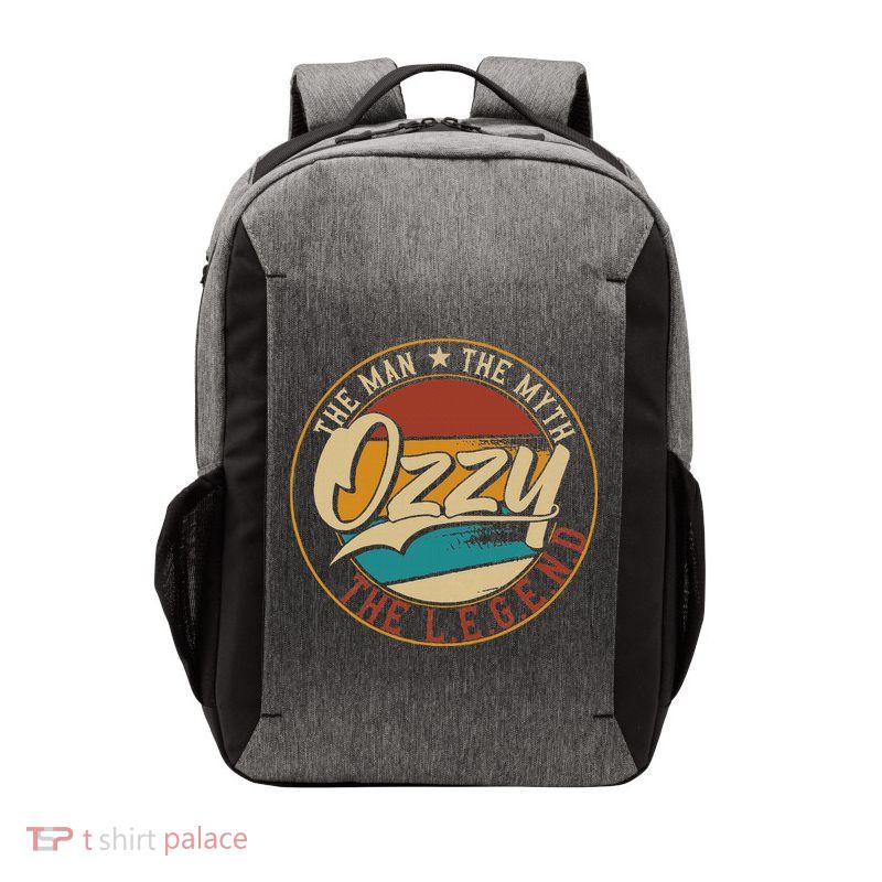Ozzy The man the myth the legend Vector Backpack