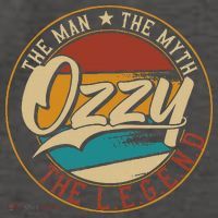 Ozzy The man the myth the legend Vector Backpack