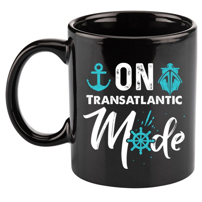On Transatlantic Mode Transatlanticss Cruise 11oz C Handle Ceramic Mug
