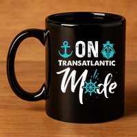 On Transatlantic Mode Transatlanticss Cruise 11oz C Handle Ceramic Mug