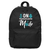 On Transatlantic Mode Transatlanticss Cruise 16 in Basic Backpack