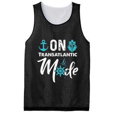 On Transatlantic Mode Transatlanticss Cruise Mesh Reversible Basketball Jersey Tank