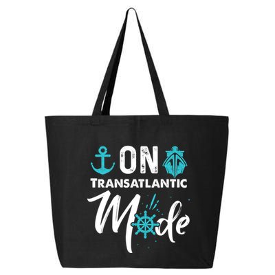 On Transatlantic Mode Transatlanticss Cruise 25L Jumbo Tote