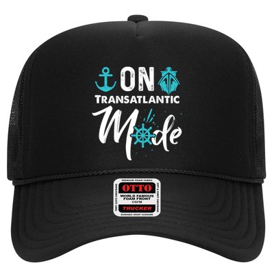 On Transatlantic Mode Transatlanticss Cruise Trucker Hat