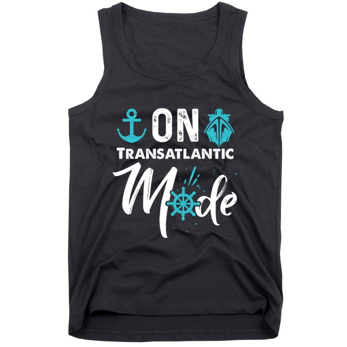On Transatlantic Mode Transatlanticss Cruise Tank Top