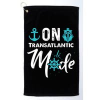On Transatlantic Mode Transatlanticss Cruise Golf Towel