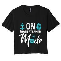 On Transatlantic Mode Transatlanticss Cruise Crop Top