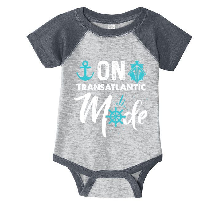 On Transatlantic Mode Transatlanticss Cruise Infant Baby Jersey Bodysuit