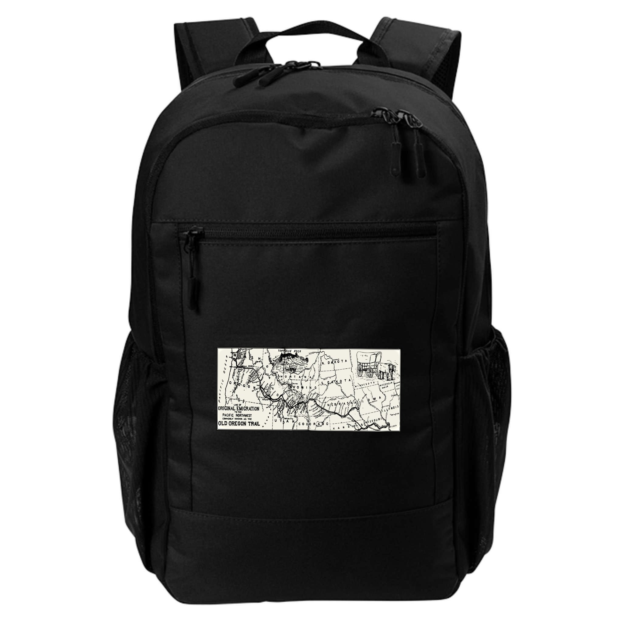 Oregon Trail Map Gift Ox Team Usa Cartography Geography History Meaningful Gift Backpack